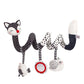 Car Seat Toys Infant Color Elephant Stroller Stretch Spiral Activity Baby Hanging Toys for Crib Mobile Newborn Sensory Toy Gifts