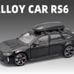 1:32 RS6 Model Car, Black Edition: Customized for Kids Realistic Simulation, Diecast Metal, Perfect Gift for Boys