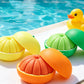 3D Printed Twisty Fidget Citrus with Smooth Rotation Realistic Orange  with Sliding Slices Desk Ornament Deformation Ball