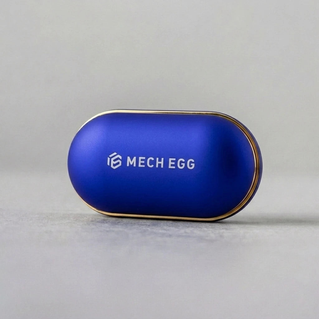 Mech Egg Fidget Slider EDC, Magnetic Beads Stress Relief Toy, Adult Sensory Focus Tool for Anxiety ADHD
