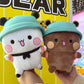 Anime Cartoon Panda Expression Bag Doll, 3D Animation Peripheral Pillow, Kawaii Plush Toy, Birthday Gift for Girls, 20cm
