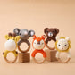 Baby Toys Crochet Animal Rattle Cartoon Music Rattle Toys for Baby Kawaii Teether Rattle Baby Toy 0 12 Months Montessori Toys