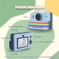 2.8 Inch HD Digital Video Camera for Kids - Large Screen Instant Print Toy Camera Outdoor Zero Ink Portable Print Camera