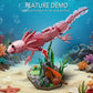 998Pcs Axolotl Building Blocks Set, Creative Amphibian Animal Model, DIY Assembly Bricks Toy, Desktop Decor Gift for Kids Adults