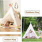 1.6M Kids Tent Play House Wigwam for Children Portable Child Tipi Tents Teepee Toddler Ball Pit Girl Castle Play Room Teepee
