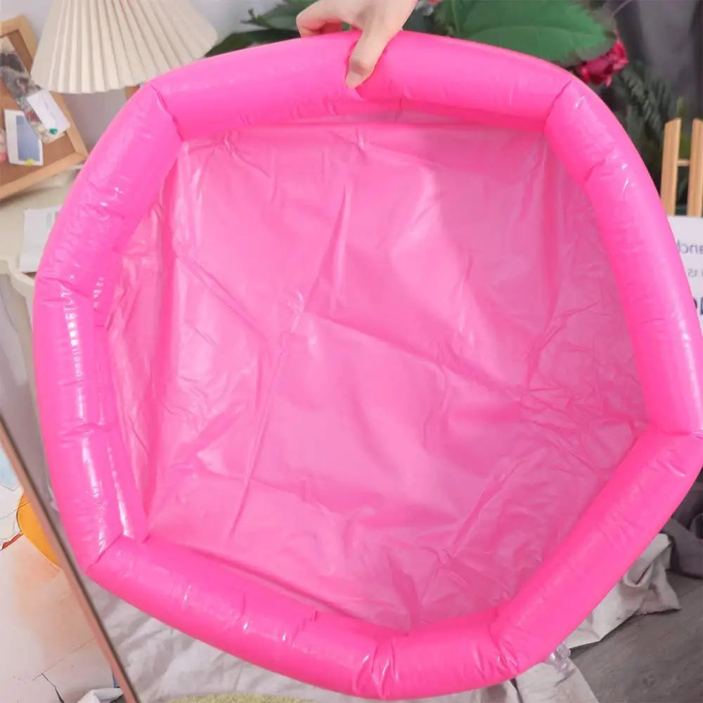 Portable Summer Inflatable Swimming Pool PVC Round Baby Swimming Pool Outdoor 60cm Play Water Bathtub for Kids