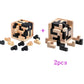 3D Cube Puzzle Luban Interlocking Creative Educational Wooden Toy Brain IQ Mind Early Learning Game Gift For Children Letter 54T