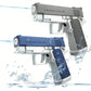 Mini Water Gun Children's Interactive Water Toy Water Spray Gun Summer Gift Toy with Linkage Rear Seat Continuous Fire Water Gun