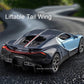 1:32 Tourbillon DIVO Alloy Model Toys Diecast Car Sound Light Pull Back Doors Opened Miniature Vehices for Kids Birthday Present