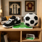 Football Building Blocks Set Sports Theme Educational Assembly Toys Creative Home Office Decor Perfect Gift for Sports Fans Boys