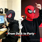 1/2PCS Spiderman Breathable Masks High Elastic Hat Funny Spider Lens Adult Children Cosplay Party Halloween Costume Accessories