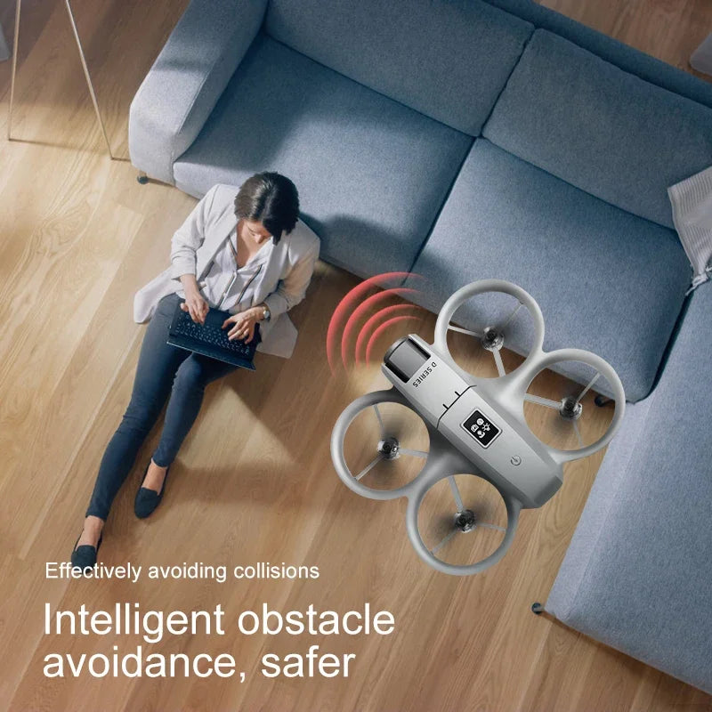 D16 Beginner Drone with 1080P HD Dual Camera, 360° Protection, One-Key Takeoff, 50 m Flight Height, Speed 5 m/s, 140 g Max Takeoff Weight, Headless Mode