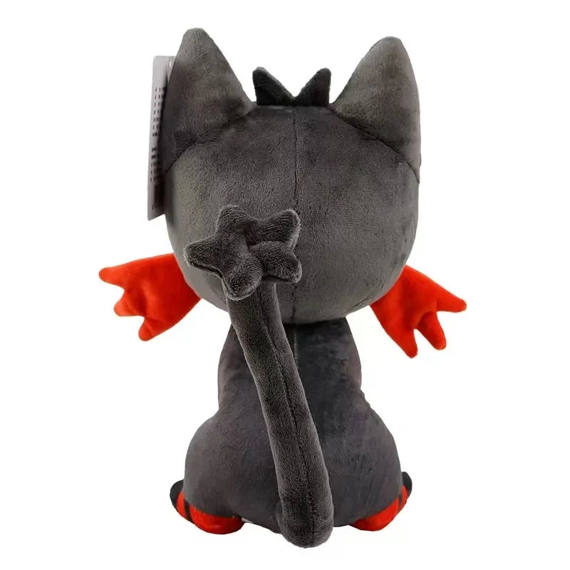 Adorably Litten Plush Toy Anime Pokemon Stuffed Doll Kawaii Cartoon Toys Hobbies Room Docor Xmas Gifts Birthday Present For Kids