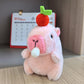 Cute Capybara Plush Toy Hoodie with Wings Simulation Doll Small Size Stuffed Animals Anime Fluffty Toy Birthday Party