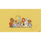 BT21 Cartoon Cute Shoe Buckle Koya RJ Shooky Mang Chimmy Cooky, 3D Stereo Shoe Flower Decor, Detachable DIY Shoe Decoration