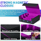 Kabinka Card Box Deck Box for MTG, Trading Card Storage Boxes for 1800+ Cards, Leather Deck Case, Deck Box for TCG Magic the Gathering Cards - Black