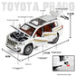 1:24 Escalade Prado Miniature Model Toy Cars Alloy Diecast Sound Light Doors Opened Pull Back Simulation Models for Boys Gifts