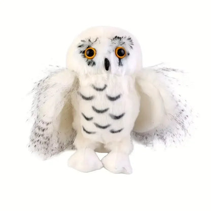 20cm/7.87inch Cute Snowy Owl Stuffed Animal Plush, Brave Boy's And Girl's Room Owls Plush Decor, Kids Gifts For Children Toys