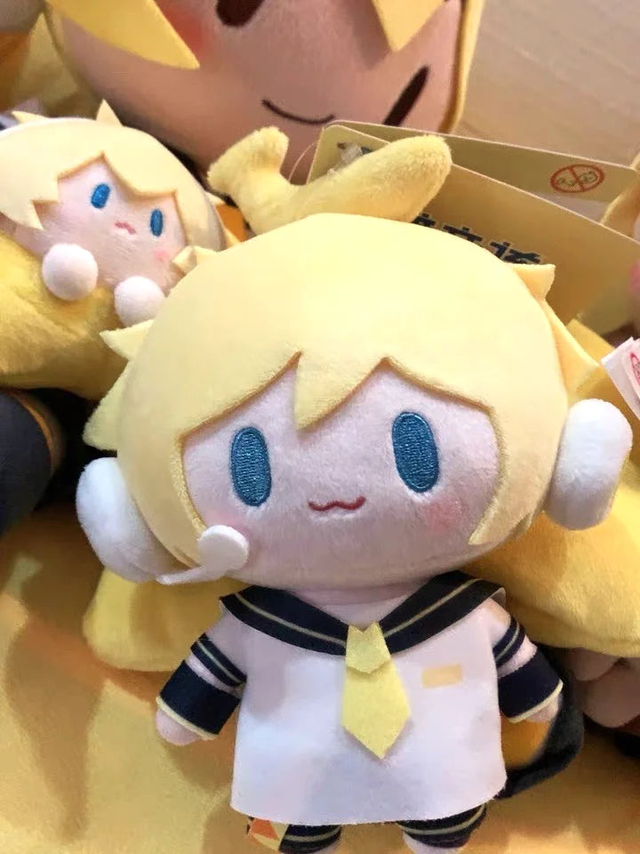 Hatsune Miku Plush Toys Keychain Kagamine Len Rin Backpack Anime Peripheral Cute Stuffed Doll Bags Decoration Girl Birthday Gift