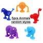 30pcs Pop Little Suckers Assembled Sucker Suction Cup Mini Monster Sucker Capsule Model Building Block Toys Cartoon Animal