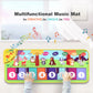 Piano Dance Mat for Kids 80*30cm Music Play Mat with Demo Songs Toddlers Floor Keyboard Musical Carpet Girl Boy Birthday Gifts