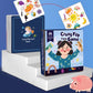 Montessori Toys Bump Card Game Playing Card Game Memory Training Matching Card Game Children Kids Animal Cognitive Education Toy