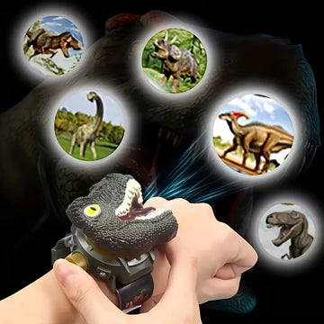 Kids Educational Projection Watch Light Up Dinosaur Toy Christmas Gift Perfect Childrens Party Favor Pack Ideal Present
