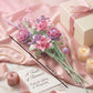 Building Block Flower Bouquet Set Exquisite Assembly Floral Model Eternal Flower Desktop Ornament Birthday Gift Holiday Gift