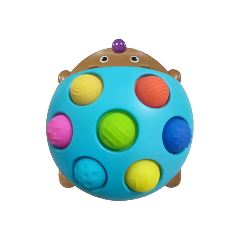 Squeeze Push Pop Toys Kids Finger Press Silicone Fidget Sensory Toys For Baby Adults Decompression Toy
