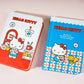 Genuine Sanrio Pocket Type Notebook Hello Kitty Cartoon Print Writing Book Notepad Office Bookkeeping Teens Gifts
