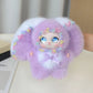 Cute and colorful Plush Rabbit doll; Children's Plush Animal Rabbit doll; Long-Eared Cute Rabbit Lace-Trimmed Plush doll Pendant