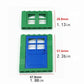 102pcs Door Window Brick Bulk DIY House Building Blocks Bricks Toys City Architect for Children Educational
