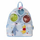 Princess Series Backpack Belle/Ariel/Snow White/Cinderella Stained Glass Portrait Mini Backpack Womens Bag Wallet