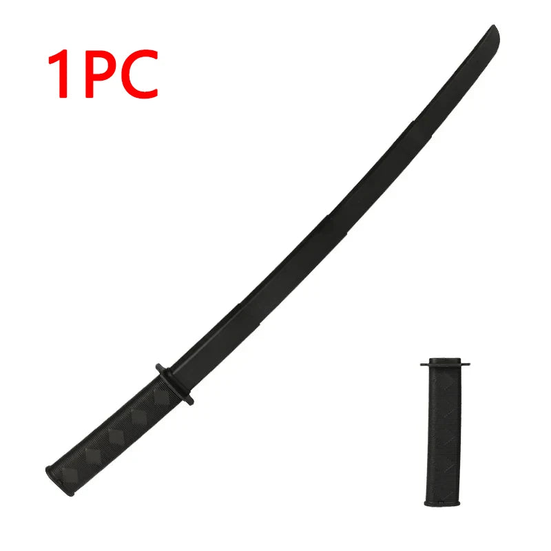 1/2/3PCS 3D Printed Gravity Straight Out Telescopic Samurai Stress Relief Toy Stretchable Cos Props Creative Folding Katana Gift