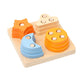 Montessori Wooden Building Blocks – Educational Color & Shape Toy