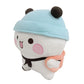 Anime Cartoon Panda Expression Bag Doll, 3D Animation Peripheral Pillow, Kawaii Plush Toy, Birthday Gift for Girls, 20cm