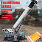 Mould King 17002 Technical Car Toys The MOC-10123 RC Motorized Crane Liebherred LTR 11200 Truck Model Building Blocks Kids Gifts
