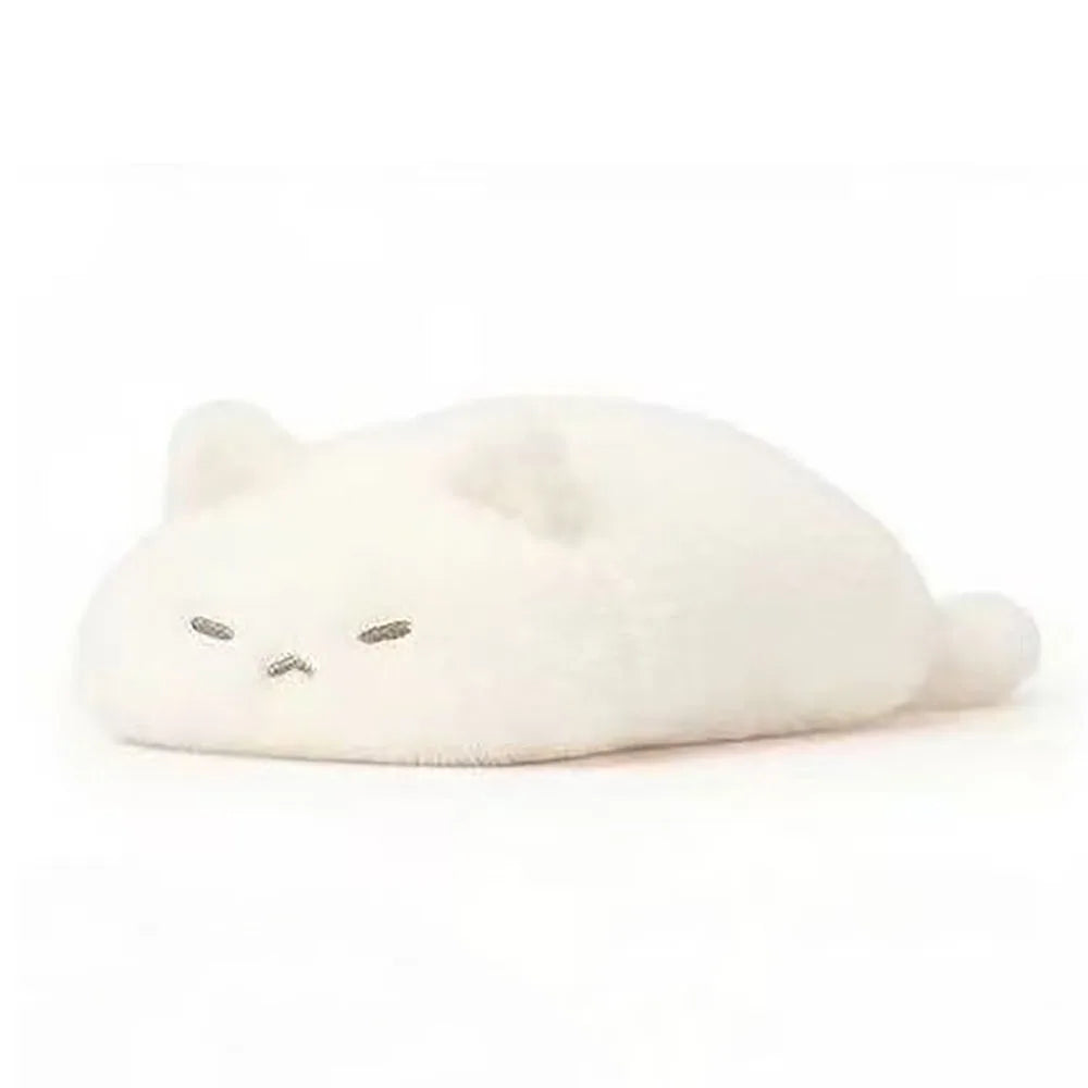 Kawaii 13cm Plush Companion Doll Lazzy Cat Super Soft Stuffed Animal Pillow Plush Animal Plush Toy Desk