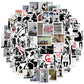 50Pcs Banksy Stickers banksy art graffiti Stickers for DIY Luggage Laptop Skateboard Motorcycle Bicycle Sticker