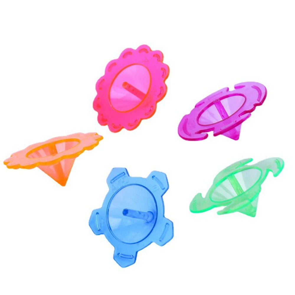 100PCS for Kids Boys Girls Mini Gyro Toy Plastic Colorful Sensory Toys Party Favors Stress Relief Gifts Stocking Stuffers