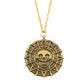 Pirates of the Caribbean Jack Sparrow Aztec Skeleton Skull Heads Toy Coin Medallion Cosplay Prop- Vintage Items