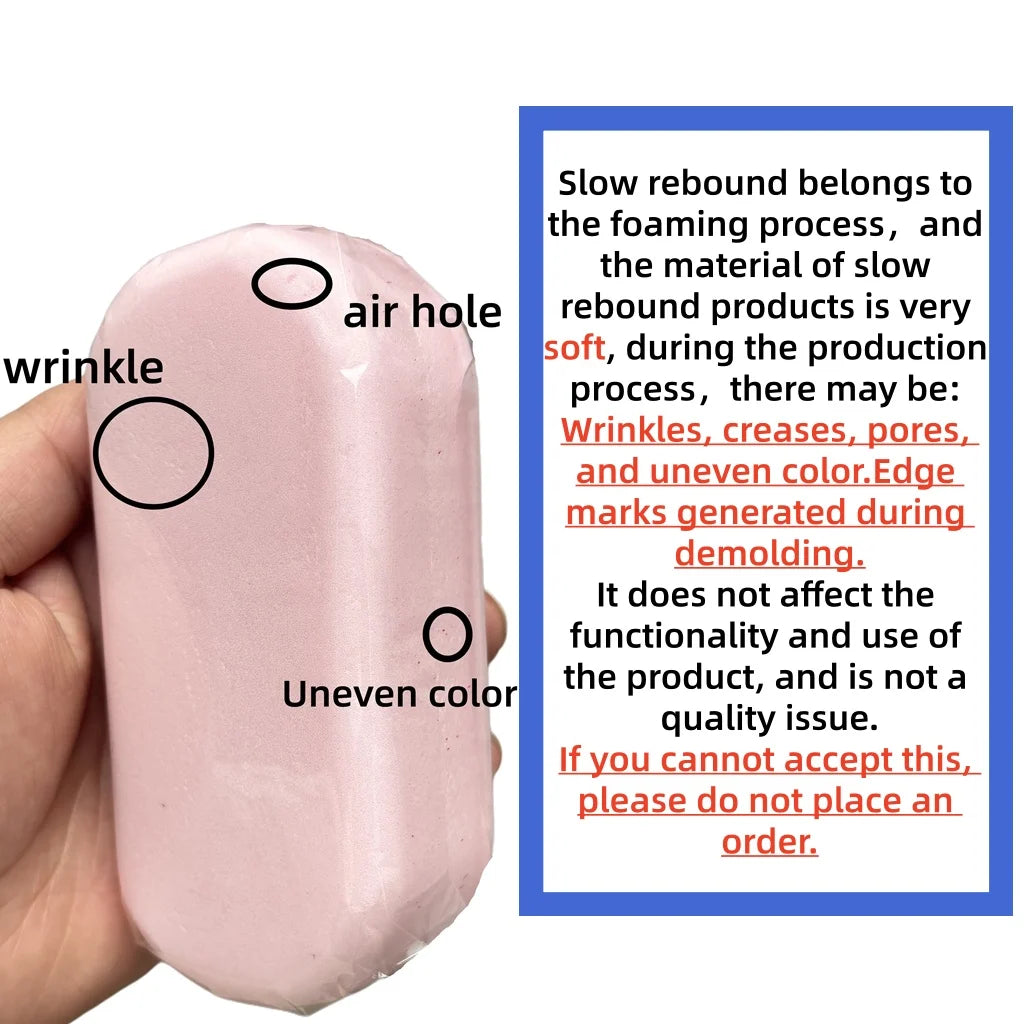 Squishy Cheese Cake Bread Squeeze Toy Soft Stress Relief Toys Slow Rising Sensory Fidget Toy for Anxiety ADHD Adults Squeeze Toy