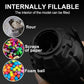 APlastic Hand Grenades Toy Dummy Grenade Model with Waterball for Tactcial Airsoft Paintball Role Play Prop CS Battle Game