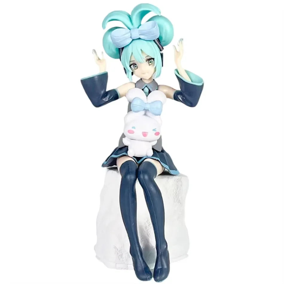 Animation Anime Popularity King Hatsune Miku Handmade Devil Hatsune Miku Cat Ear Hatsune Miku Cute Handmade PVC Model Decoration