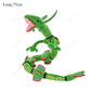 Pokemon Plush Grovyle Garchomp Galarian Meowth Shiny Mimikyu Charizard Gyarados Rayquaza Ho-Oh Soft Stuffed Peluche Kids Toys