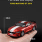 CCA DIY Customizable 1:43 Scale Ford Mustang Alloy Car Model Kit - Unique Racing Car Collectible for Hobbyists & Enthusiasts