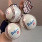 Baseball Slow Rising Squishy Toy Dodgers Baseball Team Fans ASMR Anti Stress Fidget Toys for Teens & Adults Bag Charm Boys Gifts