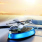Solar Aircraft Car Decoration Ornaments Car Interior Accessories Desktop Ornament Gift For Woman, Man, Car Enthusiast
