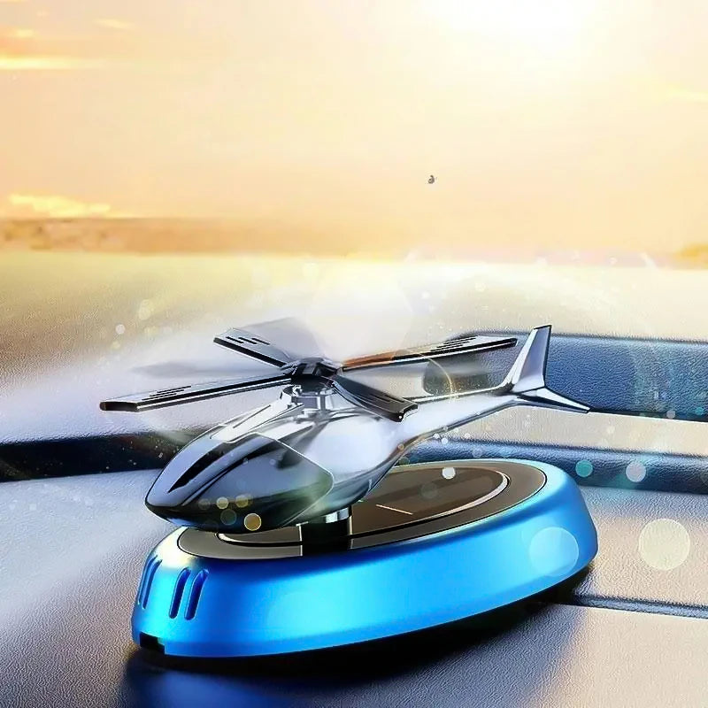 Solar Aircraft Car Decoration Ornaments Car Interior Accessories Desktop Ornament Gift For Woman, Man, Car Enthusiast