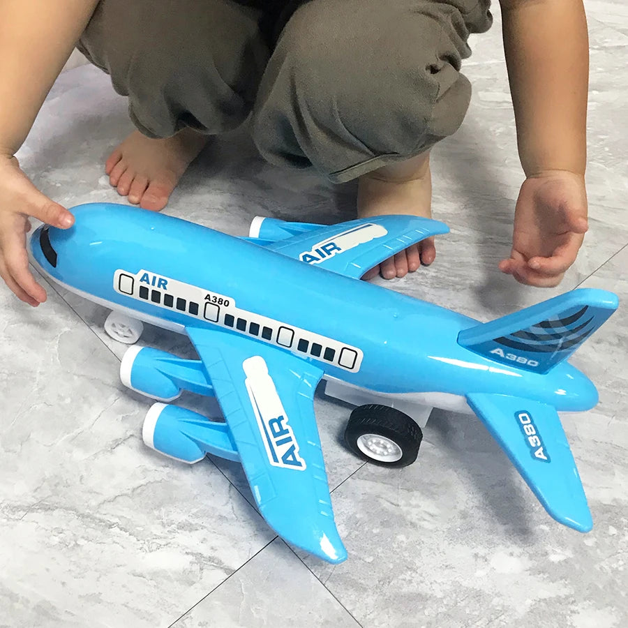 Large sized airplane toys, children's inertia airplane toy models, boys and girls, Christmas gifts, New Year gifts